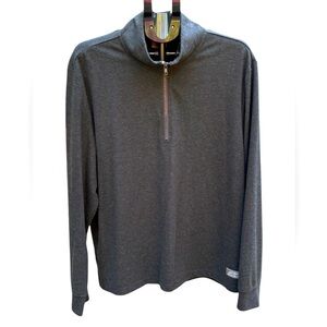 Eddie Bauer Gray 1/4 Zip Lounge Sweater Men’s XL